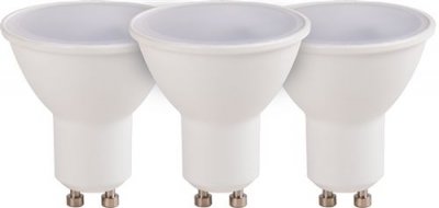 VOLTMAN Lot de 3 Ampoule LED connect&eacute;es GU10 (LuzE) 2700/6500K 400LM 5W WiFi