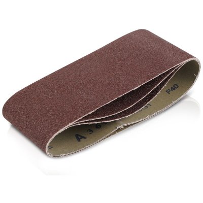KREATOR Lot De 3 Bandes De Pon&ccedil;age - Grain 80 - 100 X 560 Mm