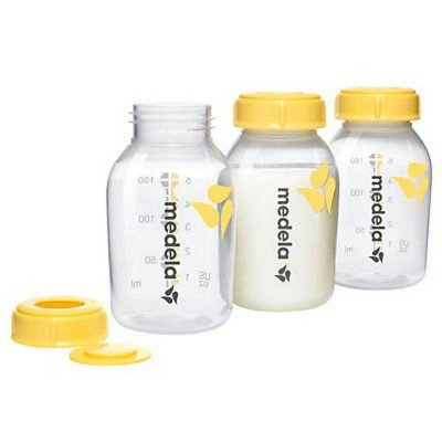 MEDELA Lot de 3 biberons d&eacute;cor&eacute;s 150ml