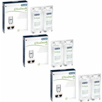 DELONGHI Lot de 3 - d&eacute;tartrant naturel nokalk 2x100ml cafeti&egrave;re, expresso 5513296011 