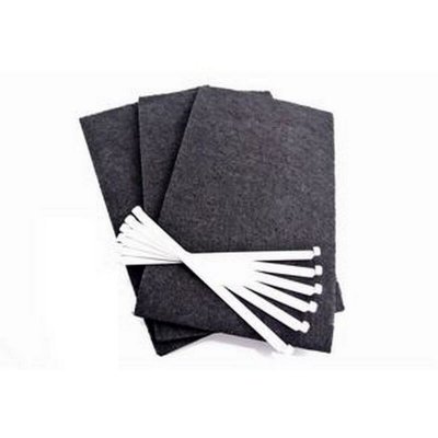 BRANDT Lot de 3 filtres a charbon pour hotte  74X7954