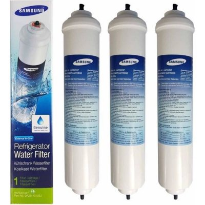 Lot de 3 filtres &agrave; eaux originaux pour r&eacute;frig&eacute;rateur am&eacute;ricain Samsung