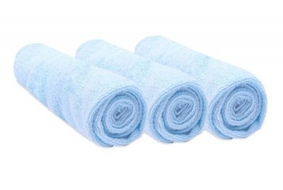 PAS DE MARQUE Lot de 3 housses pour matelas &agrave; langer Couleur - Ciel