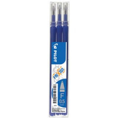 PILOT Lot De 3 Recharges Frixion Point Bleu Nuit 0,5mm - 