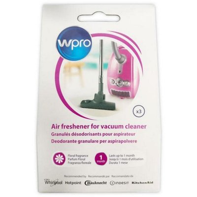 WPRO Lot de 3 sachets de granules odorisants senteur florale d'origine