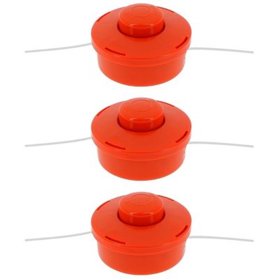GT GARDEN Lot de 3 t&ecirc;tes fils pour d&eacute;broussailleuse et multifonction 4 en 1