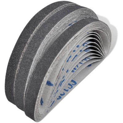 VIDAXL Lot de 30 courroies abrasives pour ponceuse &agrave; bande pneumatique 