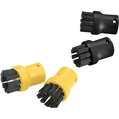 KARCHER Lot de 4 brosses plastique pour nettoyeur vapeur 2.863-264.0 