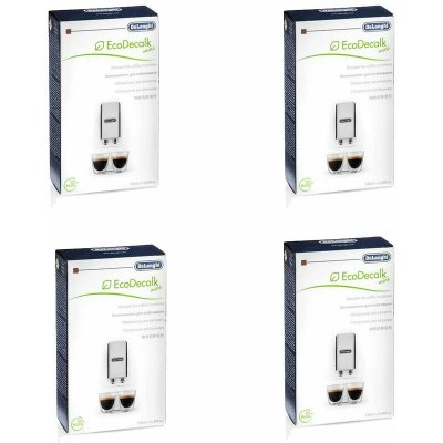 DELONGHI Lot de 4 EcoDecalk mini 100ml (5513295981) Cafeti&egrave;re, Expresso simac, 