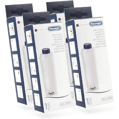 DELONGHI Lot De 4 Filtres &Agrave; Eau Originaux Pour Machines &Agrave; Caf&eacute; 