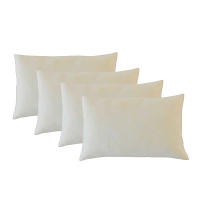 BELLECOUR Lot de 4 oreillers 30x50 M&eacute;moire de forme s