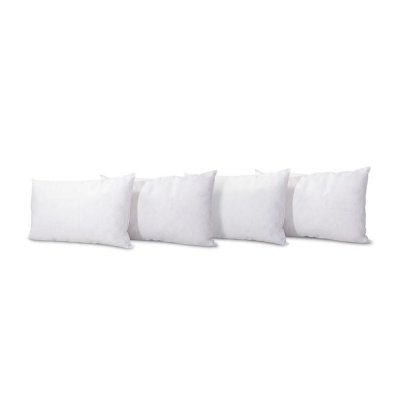 BELLECOUR Lot de 4 oreillers 45x70 Duvet & Plumes Mi-ferme