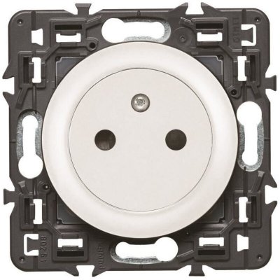LEGRAND Lot de 4 prises avec terre C&eacute;liane, , blanc
