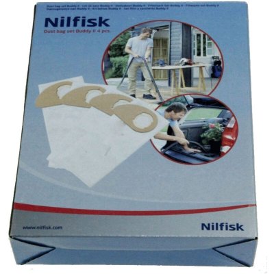 NILFISK Lot de 4 sacs synthetique buddy ii - Aspirateur (81943048 )