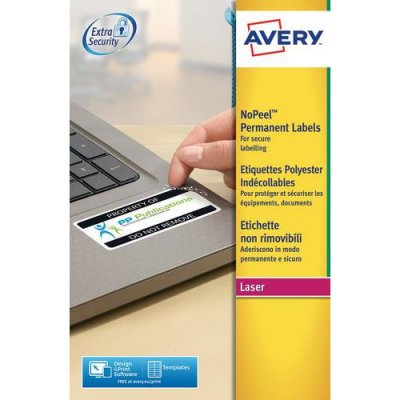 AVERY Lot De 480 Etiquettes Laser Indecollable Ft 635x339 Mm
