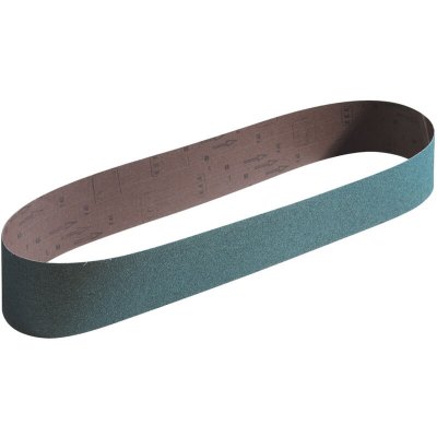 SIDAMO Lot de 5 bandes abrasives sans fin 1500x120mm grain 80 zirconium 