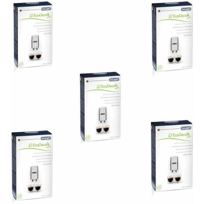 DELONGHI Lot de 5 EcoDecalk mini 100ml (5513295981) Cafeti&egrave;re, Expresso SIMAC, 