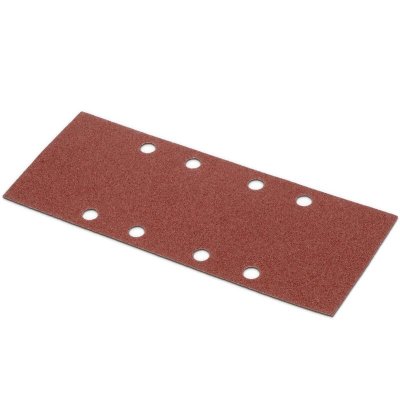 KREATOR Lot de 5 feuilles abrasives rectangulaires 93 x 230 mm Grain 120