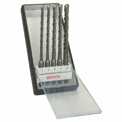 BOSCH Lot De 5 Forets Sds Plus-5 Multimat&eacute;riau, Diam.6-6-8-8-10 Mm 