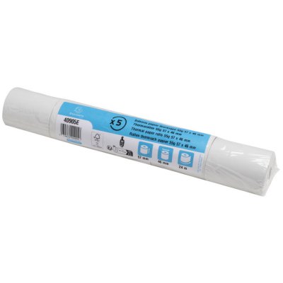 EXCP Lot de 50 Bobine papier thermique sans BPA - larg. 57mm / diam. 46mm