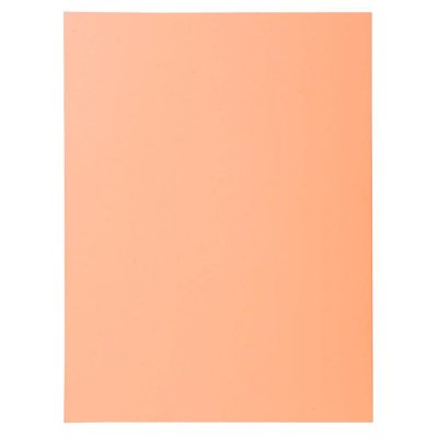EXACOMPTA Lot de 50 chemises 2 rabats Super 250 -  - 24x32 cm - Bulle
