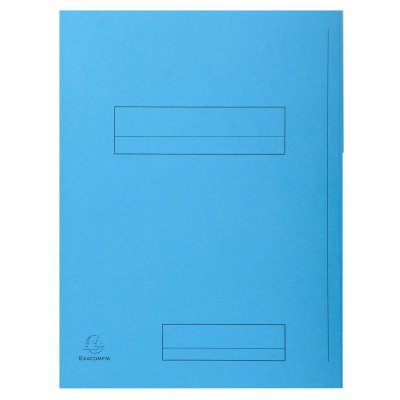 EXACOMPTA Lot de 50 chemises imprim&eacute;es 24 x 32 cm -  - Coloris assortis