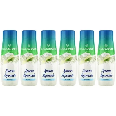 SODASTREAM Lot de 6 Concentr&eacute;s LIMONADE  - 440ml 