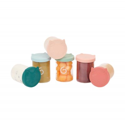 BABYMOOV Lot de 6 pots de conservation Isy Bowls (250 ml)
