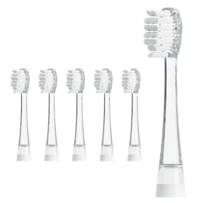 AILORIA Lot de 6 t&ecirc;tes de brosses &agrave; dents  Bubble Brush