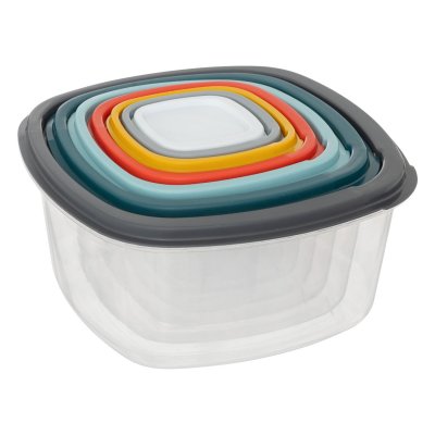 5 FIVE SIMPLY SMART Lot de 7 bo&icirc;tes de conservation ""colours"" 22cm mutlicolore