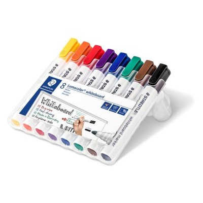 GENERIQUE LOT de 8 Marqueur tableau blanc Staedtler