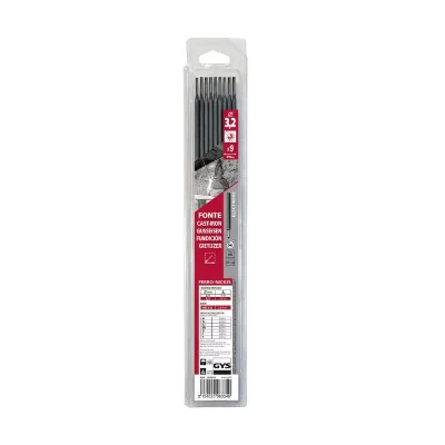 GYS Lot de 9 &eacute;lectrodes fonte diam&egrave;tre 3.2mm  083349