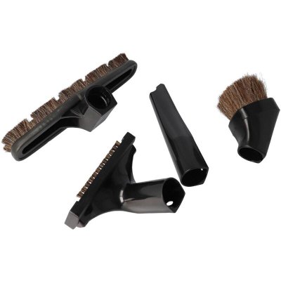 VHBW Lot de buses et brosses avec 4 pi&egrave;ces remplacement pour Rainbow R8058, R-8058 pour aspirateur - 