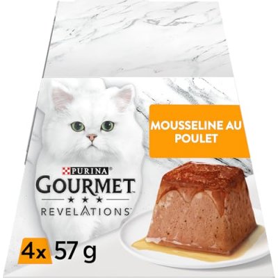 GOURMET Lot  Revelations Mousseline 24 x 57 g - poulet