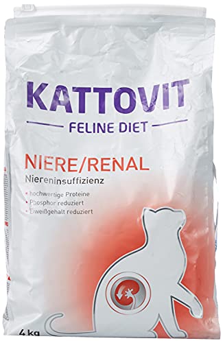 KATTOVIT Lot  pour chat - Renal sp&eacute;cial reins (2 x 4kg)