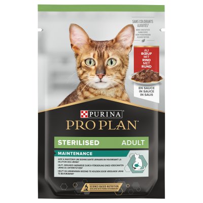 PRO PLAN Lot  12 x 85 g - Sterilised boeuf