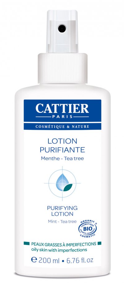 CATTIER Lotion Purifiante 200 ml (Lot de 3)