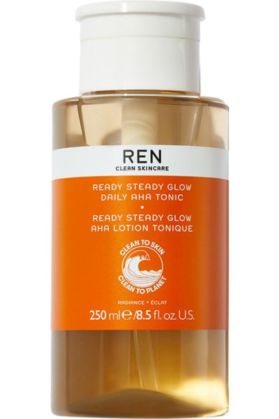 REN Lotion tonique radiance Ready Steady Glow AHA - 250ml - 