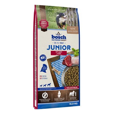 BOSCH HPC Lots &eacute;conomiques bosch - Junior, agneau & riz (2 x 15 kg)