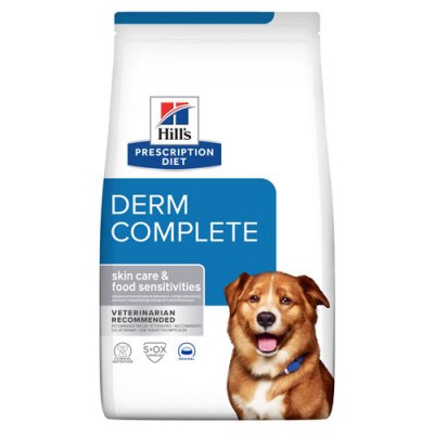 HILL S PRESCRIPTION DIET Lots &eacute;conomiques Hill's Prescription Diet - Derm Complete (2 x 12 kg)