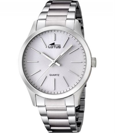 LOTUS  Montre en Acier Minimalist L15959-1 - Homme - Argent&eacute;