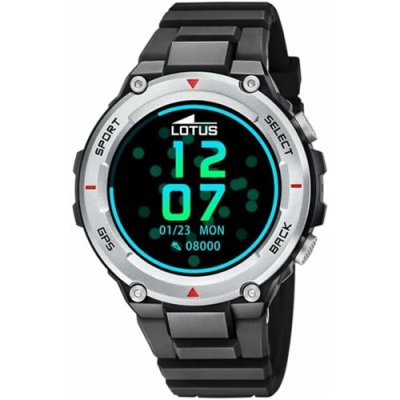 LOTUS  Montres 01-031 SMARTWATCH L50024-2 - Bracelet R&eacute;sine Noir