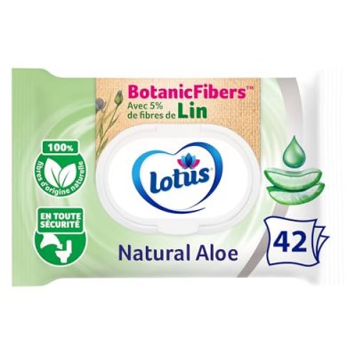 LOTUS  papier toilette humide 42 feuilles 