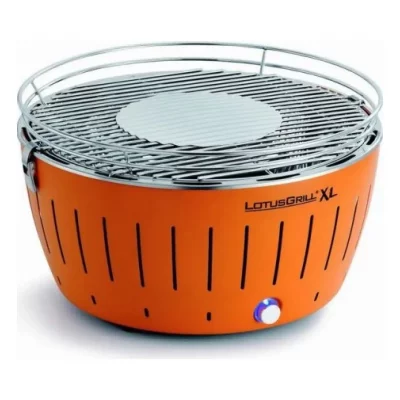 LOTUSGRILL  barbecue de table grill au charbon mod&egrave;le xl 43.5 cm mandarine