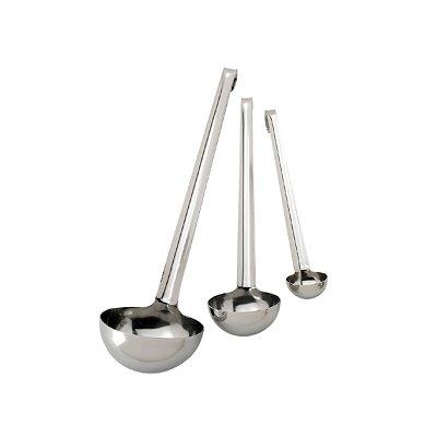 GENERIQUE Louche monobloc en inox longueur manche 28 cm &oslash; 6 cm