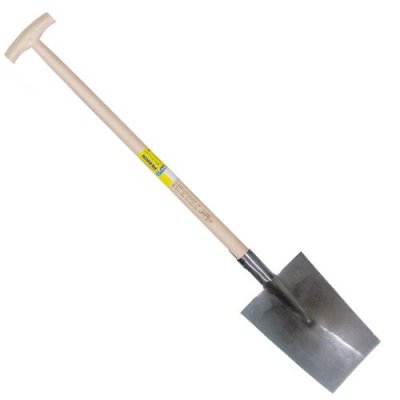 OUTILS PERRIN Louchet Senlis de 26 cm - emmanch&eacute; b&eacute;quille frais&eacute;e 95 cm