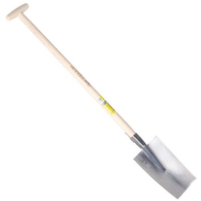 OUTILS PERRIN Louchet Senlis de 30 cm - emmanch&eacute; b&eacute;quille tourn&eacute;e 91 cm