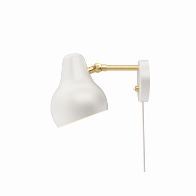 LOUIS POULSEN  - Applique led vl38 v2, laiton / blanc