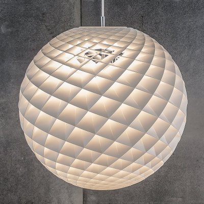 LOUIS POULSEN  - Lampe &agrave; patera suspension &oslash; 60 cm, blanc