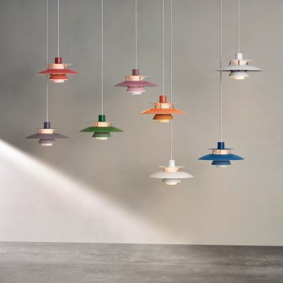 LOUIS POULSEN  -  ph 5 mini, blanc moderne